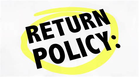 Returns & Exchange Policy 